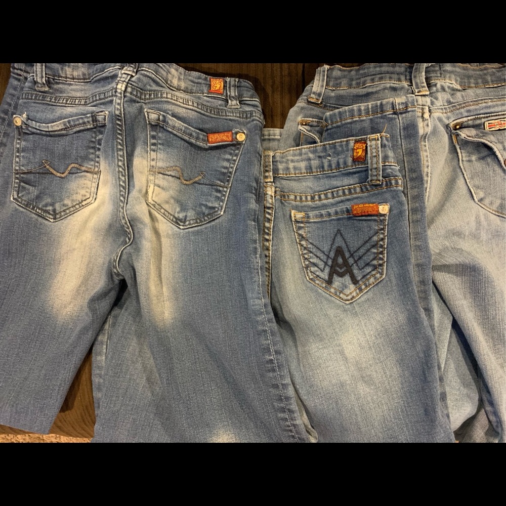 ✅SOLD✅ Hudson and Seven for All Mankind jeans